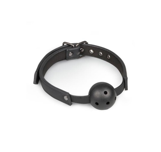 Knebel-Ball Gag With PVC Ball - Black